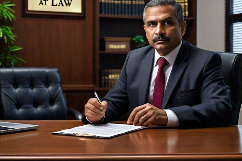 A lawyer soliciting employment